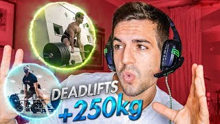 REACCIONANDO a la FUERZA ?? de mis SUSCRIPTORES MAMADÍSIMOS ? (Peso Muerto)