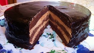 Торт Прага / Chocolate Cake "Prague" / Шоколадный Торт / Пошаговый Рецепт (Очень Вкусно)