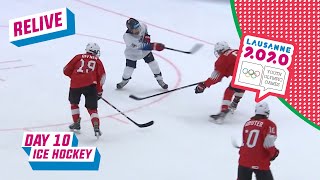 RELIVE - Ice Hockey - SWITZERLAND - USA - Day 10 | Lausanne 2020
