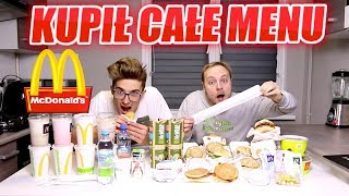 MCDONALD'S CAŁE MENU ŚNIADANIOWE TEST