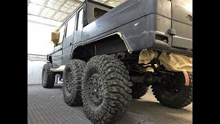 Mercedes G 6x6, самодельный,на покраске!
