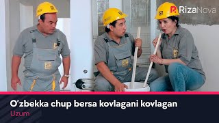 Uzum - O'zbekka chup bersa kovlagani kovlagan (hajviy ko'rsatuv)