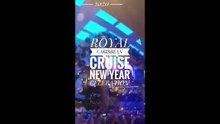NEW YEARS CELEBRATION ON BOARD ROYAL CARIBBEAN CRUISE SHIP