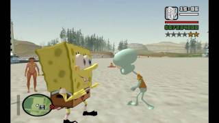 SKIN BOB ESPONJA 2020 SPONGE BOB GTA SAN ANDREAS FULL HD 1080p BY OLIVEIRA