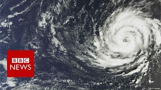 Hurricane Ophelia: Latest satellite pictures - BBC News