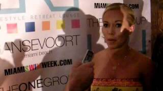 Kendra Wilkinson from E's "Kendra" and Playboy - Miami Beach Book signing