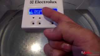 Usando o Monitor de Autoteste da Electrolux na Lavadora LTC10 Parte 1