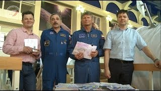 "Почта в Звёздный городок". Космонавты благодарят детей за поздравления