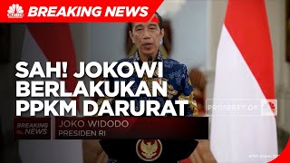 Resmi! Jokowi Berlakukan PPKM Darurat Mulai 3 Juli 2021