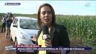 Bandidos em fuga trocam tiros com policiais no Paraná