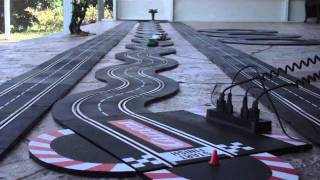SSss Snake slalom course.