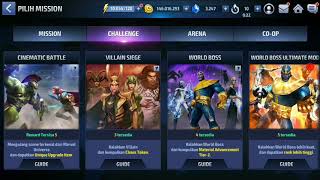 Cinematic Battle new feature on Marvel Future Fight Thor Ragnarok Update Gameplay