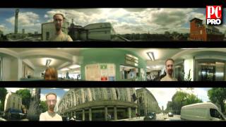 Sony Bloggie MHS-TS20K - 360 degree video demo