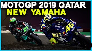 NEW YAMAHA! PETRONAS TEAM! | MotoGP Qatar 2019 Race Gameplay (MotoGP 2019 Game Mod)