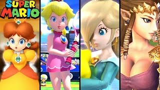 Super Mario TOP 5 NINTENDO GIRLS - Best Waifus (Wii U, 3DS, GC)