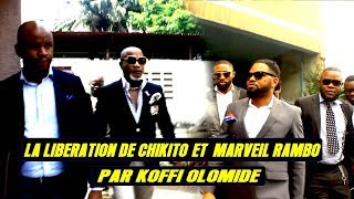 Exclusif Koffi Olomide Trés  Puissant La Liberation De Chikito Et Merveil Rambo, Ferre Gola Akangisi