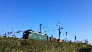 ВЛ60К-1838 с полувагонами и крытыми вагонами