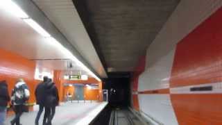 Нюрнберг. Метро. Поезд без машиниста.