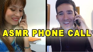 ASMR DOUBLE ROLE PLAY! ? Private phone calling ?