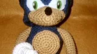 Амигуруми: схема Ёжик Соник Икс. Игрушки вязаные крючком! Free crochet patterns.