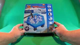 Настольная игра из FixPrice Спаси пингвина