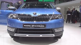 Škoda Rapid Spaceback Scoutline 1.6 TDI 115 PS (2016) Exterior and Interior in 3D