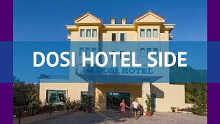 DOSI HOTEL SIDE 4* Турция Сиде обзор – отель ДОСИ ХОТЕЛ САЙД 4* Сиде видео обзор