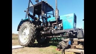 Ремонт бортовой МТЗ , замена шкворня и гильзы