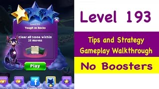 Bejeweled Stars Level 193 Tips and Strategy Gameplay Walkthrough No Boosters