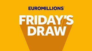 The National Lottery ‘EuroMillions’ draw results from Friday 24th January 2020