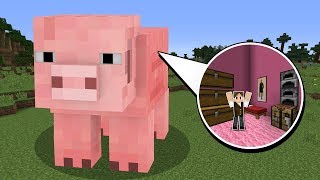 Minecraft Infinito #10: ME MUDEI PARA UM PORCO GIGANTE!