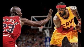Lebron James is BETTER than Michael Jordan?!? | BdotAdot5