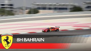 #51 AF Corse Ferrari 488 GTE racing in the 8H Bahrain 2021, Recap Video