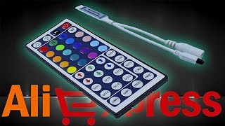 Контроллер для светодиодной RGB-ленты с пультом ДУ на 44 кнопки. Aliexpress