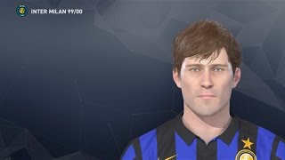 M. Serena PES 2017 face & stats (Inter Milan 99/00)