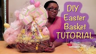 Easter Basket Tutorial - Dollar Tree DIY