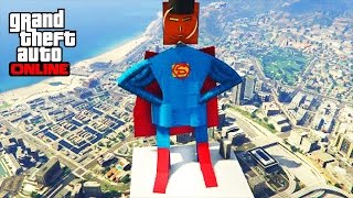 ОГРОМНАЯ РАМПА ИЗ ЯРКИХ НЛО! (GTA 5 ONLINE ГОНКИ)