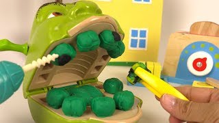 Shrek Chez le Dentiste Carries Soins Dentaires avec Madame Récré
