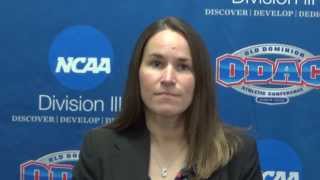 2013 ODAC Women's Basketball Media Day - Stephany Dunmyer, VWC