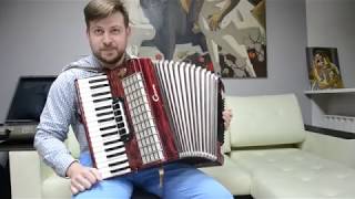 Миллион Алых Роз на аккордеоне. Играет ученик