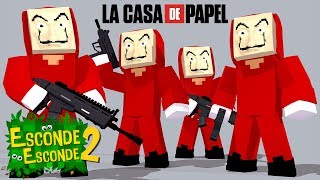 Minecraft: LA CASA DE PAPEL! (Esconde-Esconde 2)