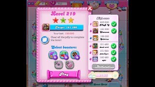 CANDY CRUSH SAGA GAME LEVEL 219