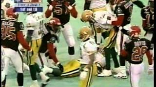 CFL 1998 WEST FINAL EDMONTON ESKIMOS AT CALGARY STAMPEDERS
