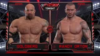 WWE 2K17 GAMEPLAY Backstage Brawl Goldberg vs Randy Orton | EXCLUSIVE PRE LAUNCH GAMEPLAY