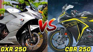 Suzuki Gixxer 250 SF vs Honda CBR 250 r Comparison 2019 || MRD Vlogs