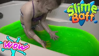 ЧТО?!!! Дети принимают ванну из СЛАЙМА?! SLIME BAFF