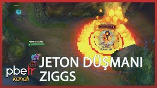 Jeton Düşmanı Ziggs (Yeni Kostüm) League of Legends