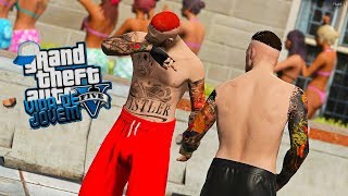 GTA V : VIDA DE JOVEM | LUTEI CONTRA UM PLAYBOY EM UM RINGUE CLANDESTINO NA FESTA! | EP#131