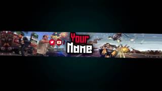 GTA 5 Banner Template PSD (Free Download)