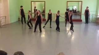 Современный джаз танец. Открытый урок. (часть 8)